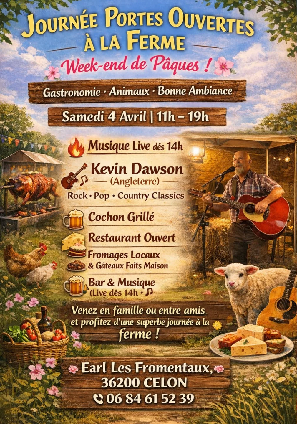 Les Fromentaux event week-end de Pâques 2026 Les Fromentaux event week-end de Pâques 2026